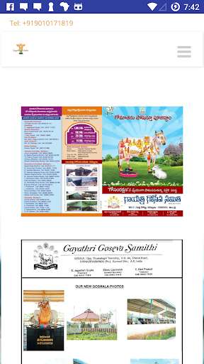 Run android online APK Gayathri Goshala from MyAndroid or emulate Gayathri Goshala using MyAndroid