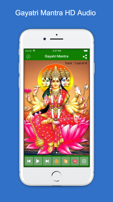 Emulate iPhone app Gayatri Mantra & Aarti using MyAndroid Emulate iPhone app Gayatri Mantra & Aarti using MyAndroid