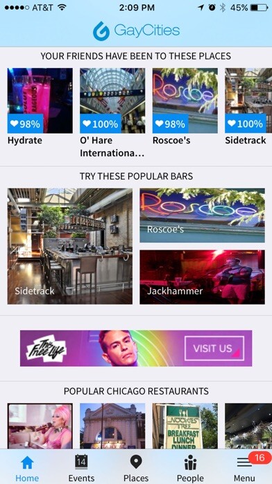 Emulate iPhone app GayCities LGBTQ City Guides using MyAndroid Emulate iPhone app GayCities LGBTQ City Guides using MyAndroid