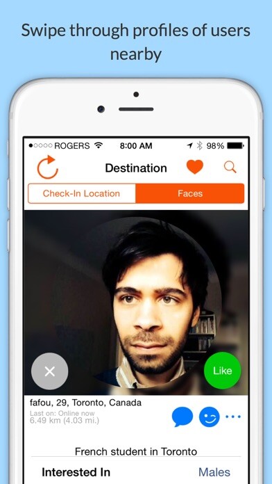 Emulate iPhone app Gays AroundMe - Gay Dating To Meet New Local Guys using MyAndroid