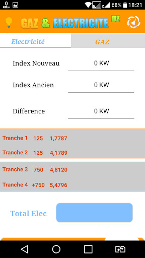 Run android online APK Gaz  Electricite from MyAndroid or emulate Gaz  Electricite using MyAndroid