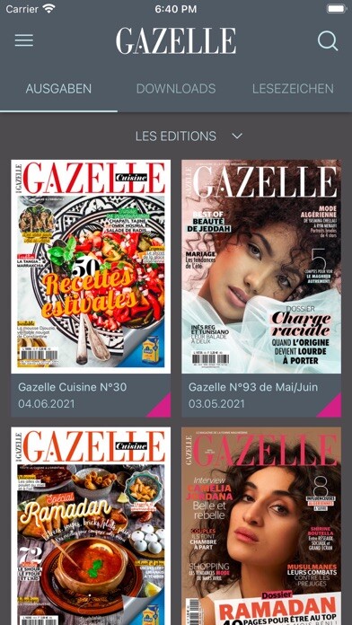 Emulate iPhone app Gazelle Magazine using MyAndroid Emulate iPhone app Gazelle Magazine using MyAndroid