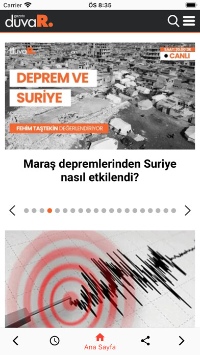Emulate iPhone app Gazete Duvar using MyAndroid Emulate iPhone app Gazete Duvar using MyAndroid