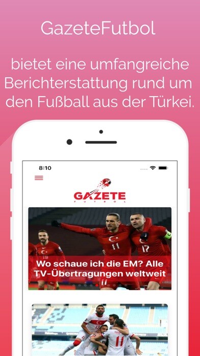 Emulate iPhone app GazeteFutbol using MyAndroid Emulate iPhone app GazeteFutbol using MyAndroid
