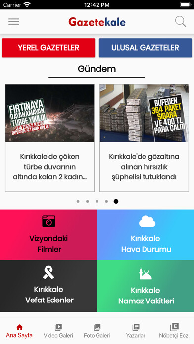Emulate iPhone app Gazetekale using MyAndroid Emulate iPhone app Gazetekale using MyAndroid