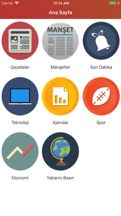 Emulate iPhone app Gazeteler - News using MyAndroid Emulate iPhone app Gazeteler - News using MyAndroid
