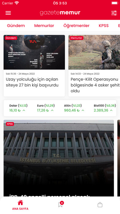 Emulate iPhone app GazeteMemur using MyAndroid Emulate iPhone app GazeteMemur using MyAndroid