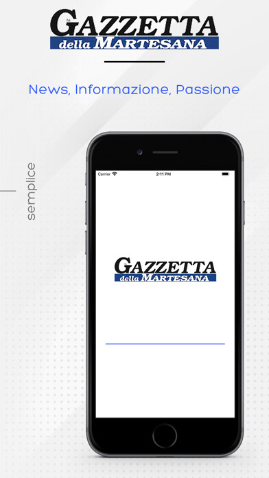 Emulate iPhone app Gazzetta della Martesana using MyAndroid