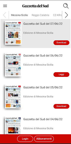 Run android online APK Gazzetta Del Sud from MyAndroid or emulate Gazzetta Del Sud using MyAndroid