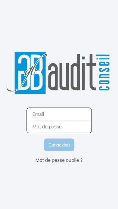 Emulate iPhone app GB Audit Conseil using MyAndroid
