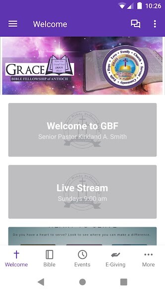 Emulate iPhone app GBF Of Antioch using MyAndroid Emulate iPhone app GBF Of Antioch using MyAndroid