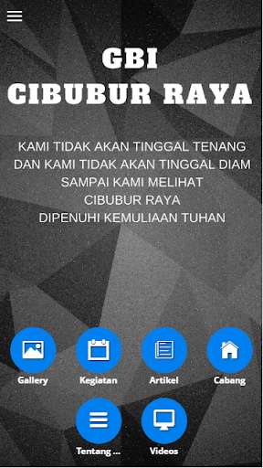 Run android online APK GBI Cibubur Raya from MyAndroid or emulate GBI Cibubur Raya using MyAndroid