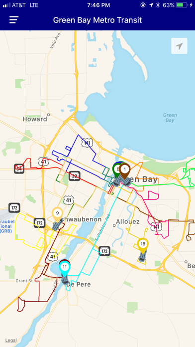 Emulate iPhone app GBM Bus Tracker using MyAndroid Emulate iPhone app GBM Bus Tracker using MyAndroid