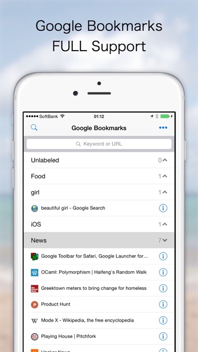 Emulate iPhone app GBookmarks for Google User using MyAndroid Emulate iPhone app GBookmarks for Google User using MyAndroid