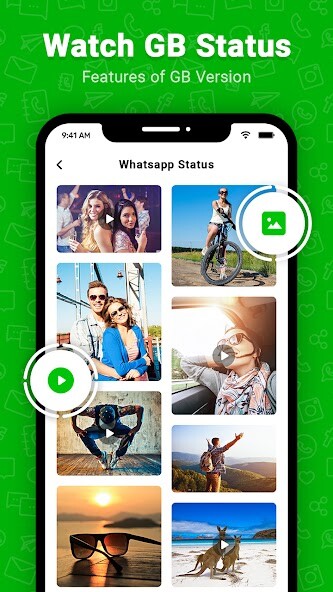 Run android online APK GB Version 2022 - Status Saver from MyAndroid or emulate GB Version 2022 - Status Saver using MyAndroid