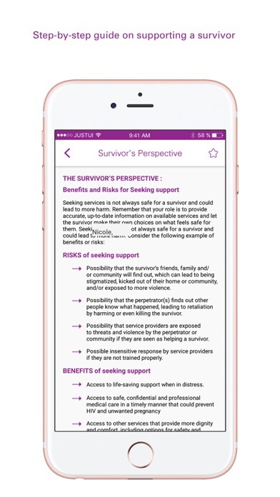 Emulate iPhone app GBV Pocket Guide using MyAndroid Emulate iPhone app GBV Pocket Guide using MyAndroid