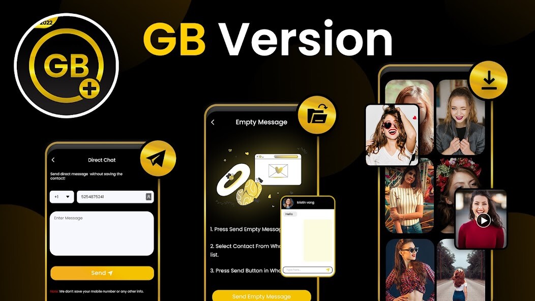 Run android online APK GB Whats Chatting Pro -FM Plus from MyAndroid or emulate GB Whats Chatting Pro -FM Plus using MyAndroid