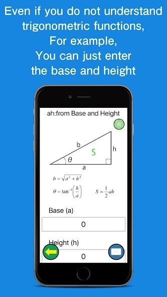 Run android online APK G-Calc "Geometric Calculator" from MyAndroid or emulate G-Calc "Geometric Calculator" using MyAndroid