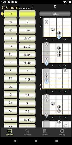 Run android online APK G-Chord (Guitar Chord) Latest version from MyAndroid or emulate G-Chord (Guitar Chord) Latest version using MyAndroid