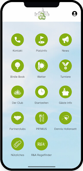 Emulate iPhone app GC Marienfeld e.V. by MBAS using MyAndroid