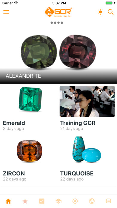 Emulate iPhone app GCR - Kiểm Định Đá Quý using MyAndroid