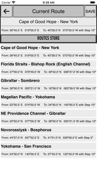 Emulate iPhone app GC Sailing using MyAndroid