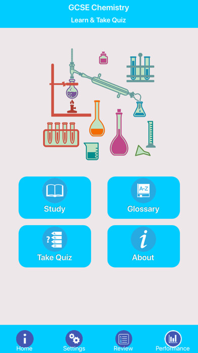 Emulate iPhone app GCSE Chemistry Revision & Quiz using MyAndroid Emulate iPhone app GCSE Chemistry Revision & Quiz using MyAndroid