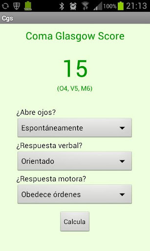 Run android online APK GCS - Glasgow Coma Scale from MyAndroid or emulate GCS - Glasgow Coma Scale using MyAndroid