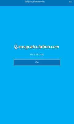 Emulate Android APK GCS Score Calculator Emulate Android APK GCS Score Calculator