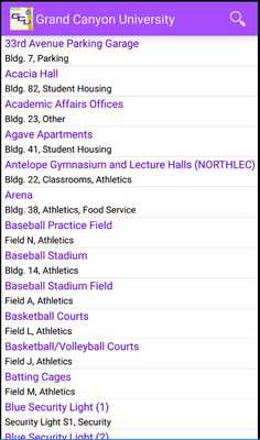 Emulate Android APK GCU Campus Map Emulate Android APK GCU Campus Map
