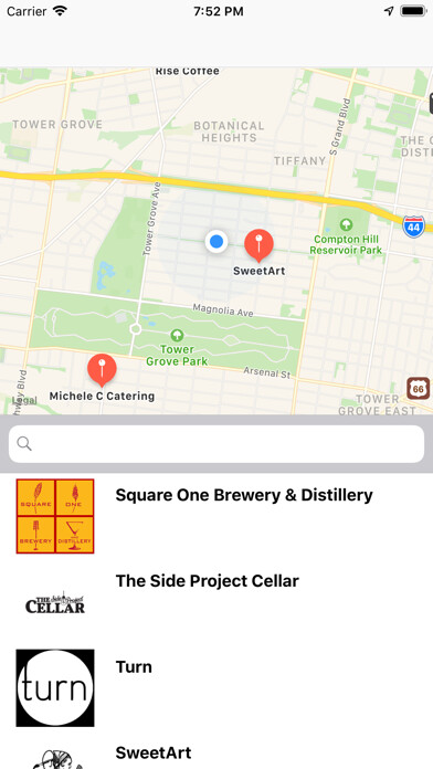 Emulate iPhone app GDA Finder using MyAndroid Emulate iPhone app GDA Finder using MyAndroid