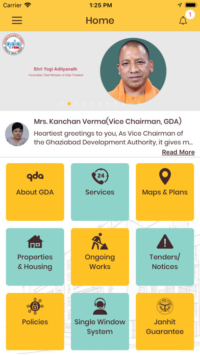 Emulate iPhone app GDA Ghaziabad using MyAndroid