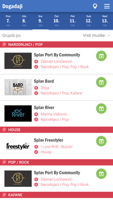 Emulate iPhone app GdeIzaci - Belgrade Nightlife using MyAndroid Emulate iPhone app GdeIzaci - Belgrade Nightlife using MyAndroid