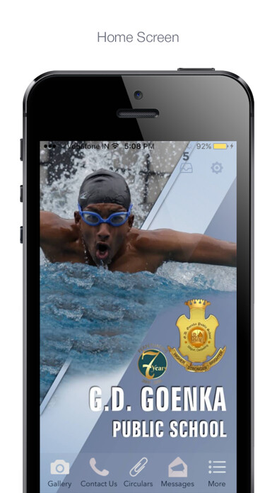 Emulate iPhone app GD Goenka Public School, Slg. using MyAndroid Emulate iPhone app GD Goenka Public School, Slg. using MyAndroid