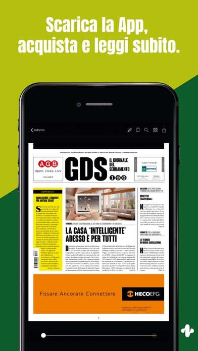 Emulate iPhone app GDS Il Giornale del Serramento using MyAndroid Emulate iPhone app GDS Il Giornale del Serramento using MyAndroid
