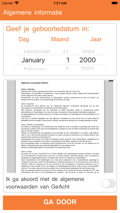 Emulate iPhone app GeAcht using MyAndroid Emulate iPhone app GeAcht using MyAndroid