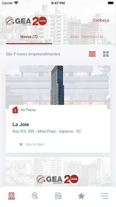 Emulate iPhone app GEA Construtora using MyAndroid Emulate iPhone app GEA Construtora using MyAndroid