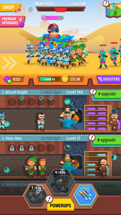 Emulate iPhone app Gear for Heroes using MyAndroid
