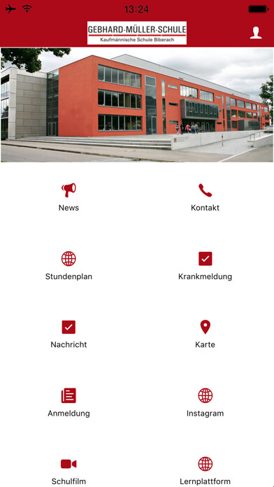 Emulate iPhone app Gebhard-Müller-Schule using MyAndroid Emulate iPhone app Gebhard-Müller-Schule using MyAndroid