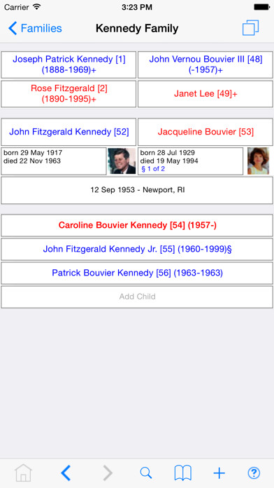 Emulate iPhone app GedFamilies using MyAndroid Emulate iPhone app GedFamilies using MyAndroid