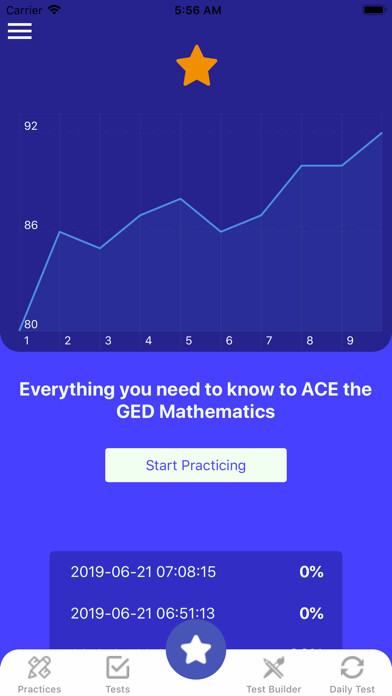 Emulate iPhone app GED Math Test & Practice 2019 using MyAndroid Emulate iPhone app GED Math Test & Practice 2019 using MyAndroid