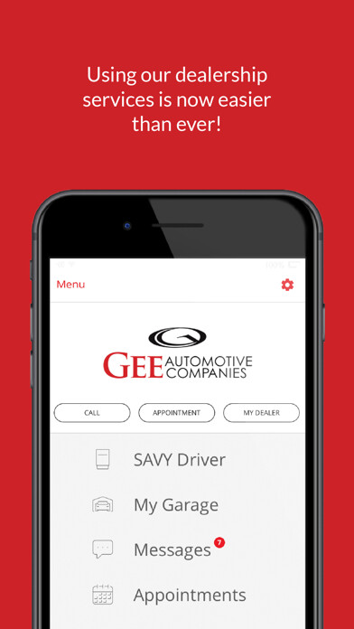Emulate iPhone app Gee Automotive Group using MyAndroid Emulate iPhone app Gee Automotive Group using MyAndroid