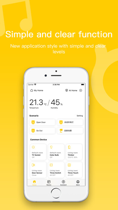 Emulate iPhone app Geeklink Smart Partner using MyAndroid