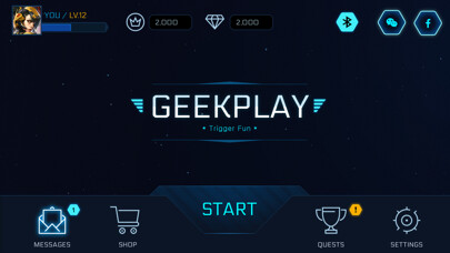 Emulate iPhone app Geekplay using MyAndroid