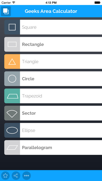 Emulate iPhone app Geeks Area Calc using MyAndroid Emulate iPhone app Geeks Area Calc using MyAndroid