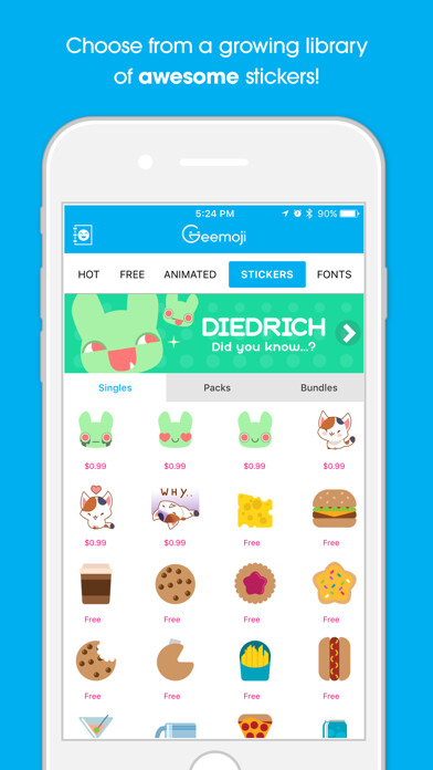 Emulate iPhone app Geemoji using MyAndroid Emulate iPhone app Geemoji using MyAndroid