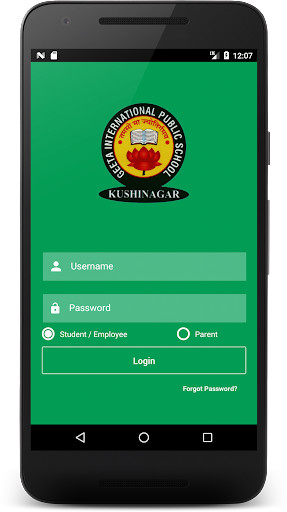 Run android online APK Geeta International Public School from MyAndroid or emulate Geeta International Public School using MyAndroid