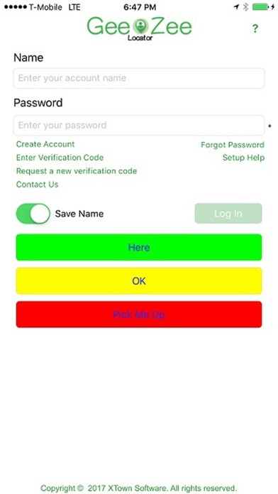 Emulate iPhone app GeeZee Locator using MyAndroid Emulate iPhone app GeeZee Locator using MyAndroid