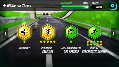 Emulate iPhone app Gefahren Lernen using MyAndroid