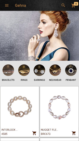 Run android online APK Gehna - Jewellery Catalogue from MyAndroid or emulate Gehna - Jewellery Catalogue using MyAndroid